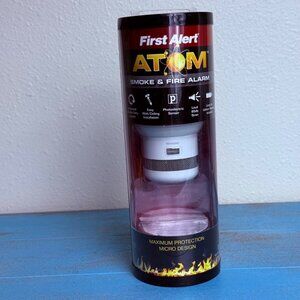 First Alert ATOM Smoke & Fire Alarm New in Package